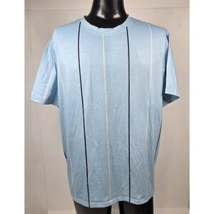 Shein Men's T-shirt Blue XL